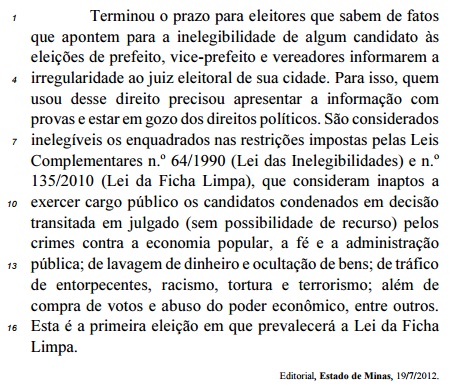 Imagem associada para resolução da questão