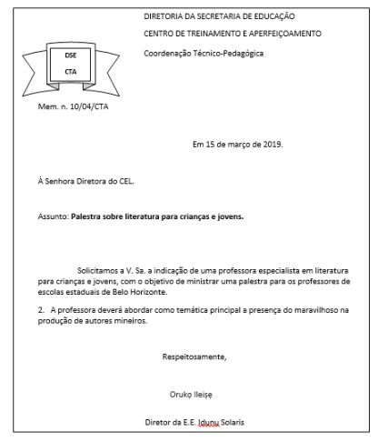 Imagem associada para resolução da questão