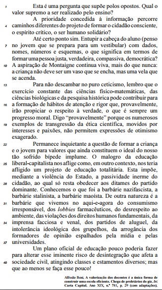 Imagem associada para resolução da questão
