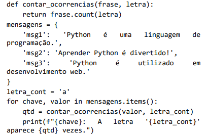 Imagem associada para resolução da questão
